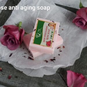 Rose anti aging soap