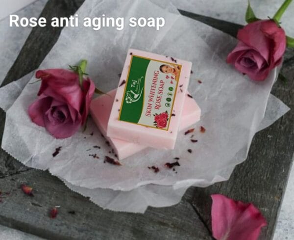 Rose anti aging soap