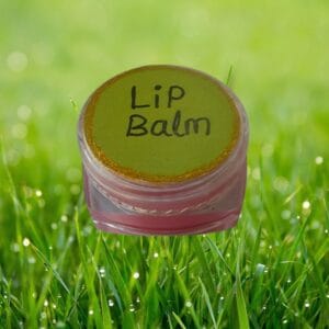 manjistha lip balm, strawberry lip balm