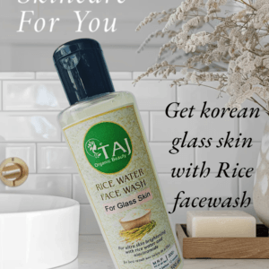 Rice water facewash